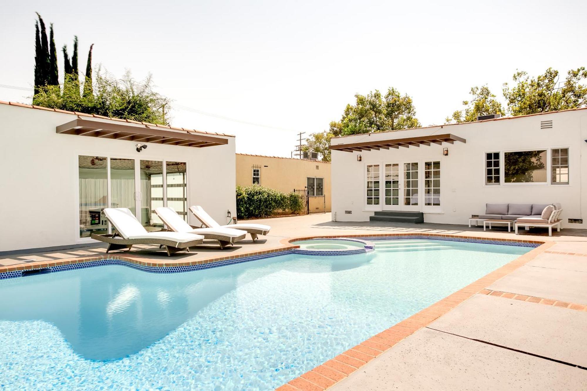 Monthier Melrose Po7H2O0 Villa Los Angeles Dış mekan fotoğraf