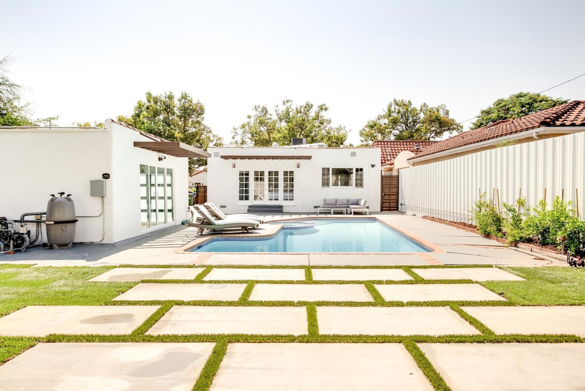 Monthier Melrose Po7H2O0 Villa Los Angeles Dış mekan fotoğraf